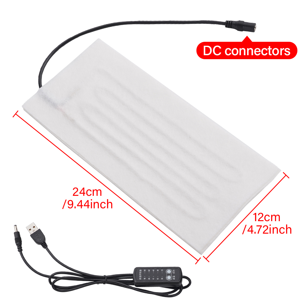 Hand Warmer Electric - 1pc 120x240mm almofada de aquecimento usb