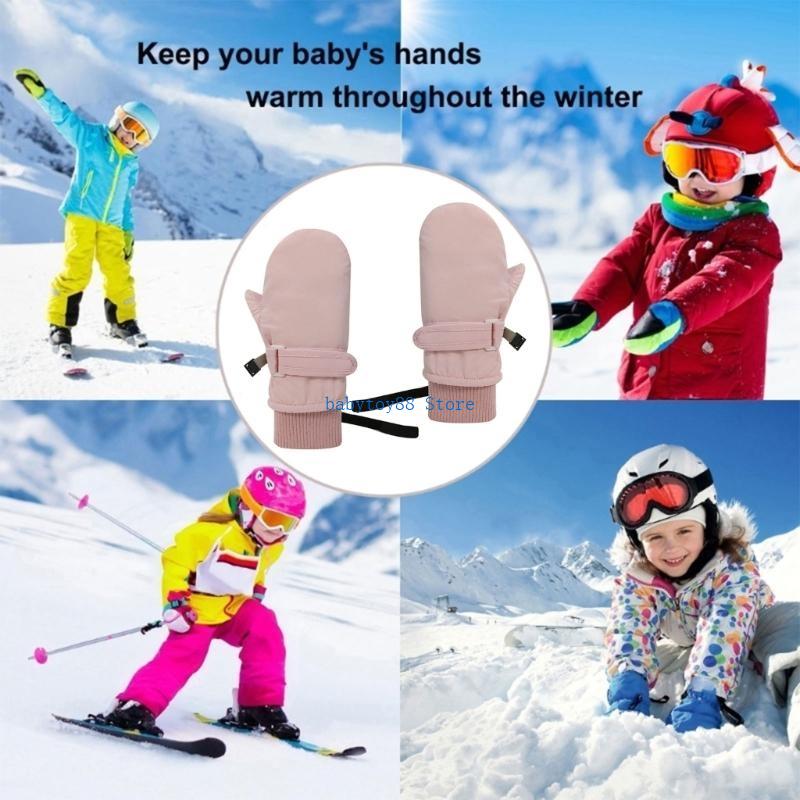Snow Glove Insulated - Y4UD Luvas neve isoladas para crianças