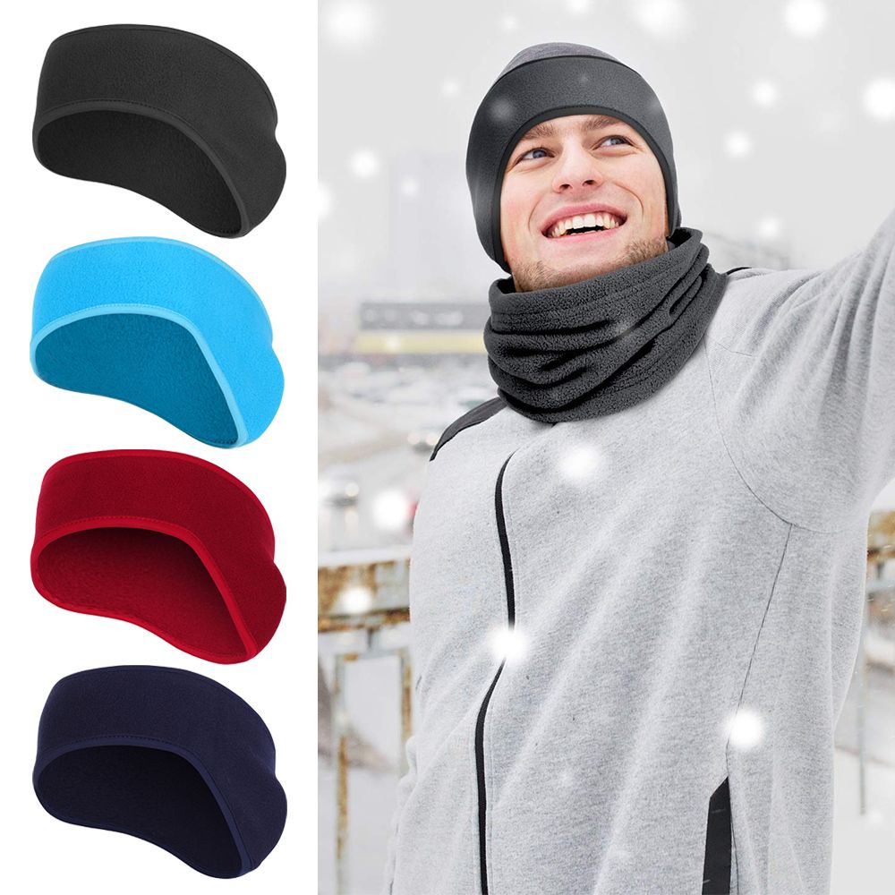 Winter Headband Fleece - 1 Peça Faixa de Cabelo de