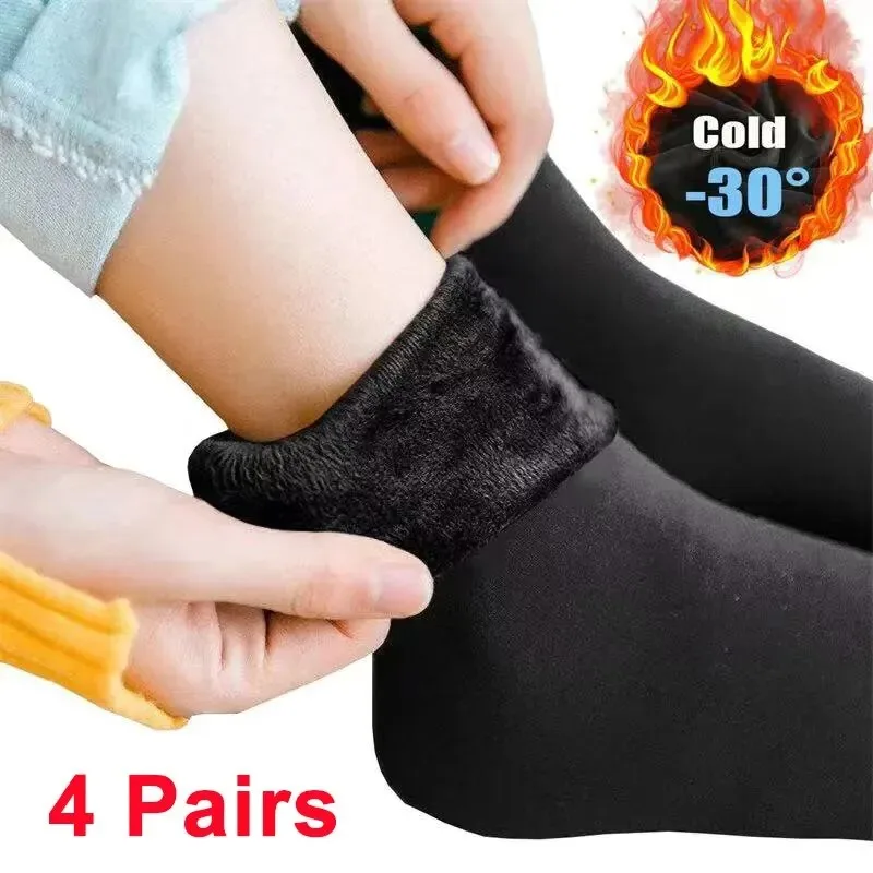 Thermal Sock Wool - Mulheres meias de inverno hermal cashmere