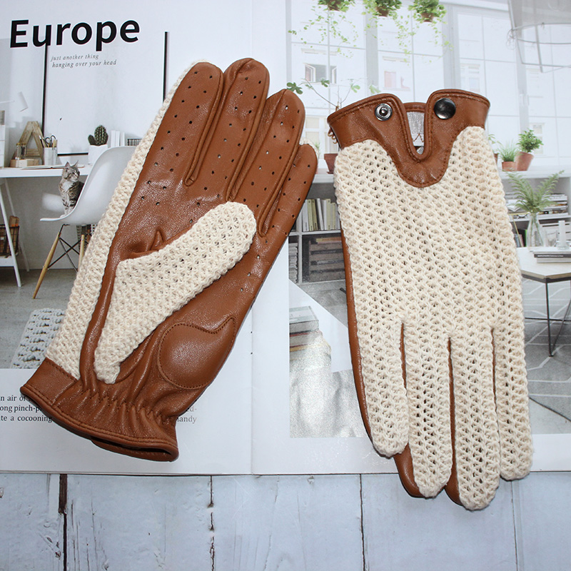 Luvas de Couro Masculinas de A - Touch Screen Gloves avaliação e preço