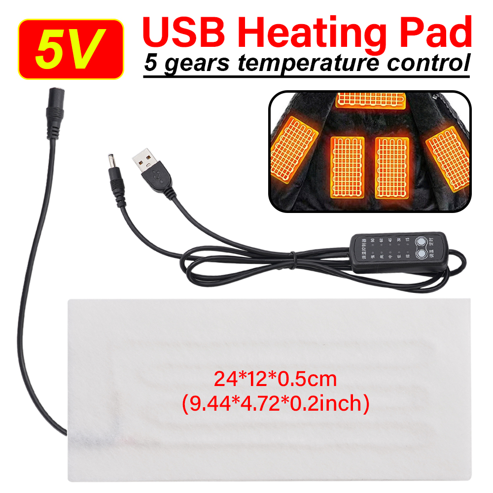 1pc 120x240mm almofada de aque - Hand Warmer Electric avaliação e preço