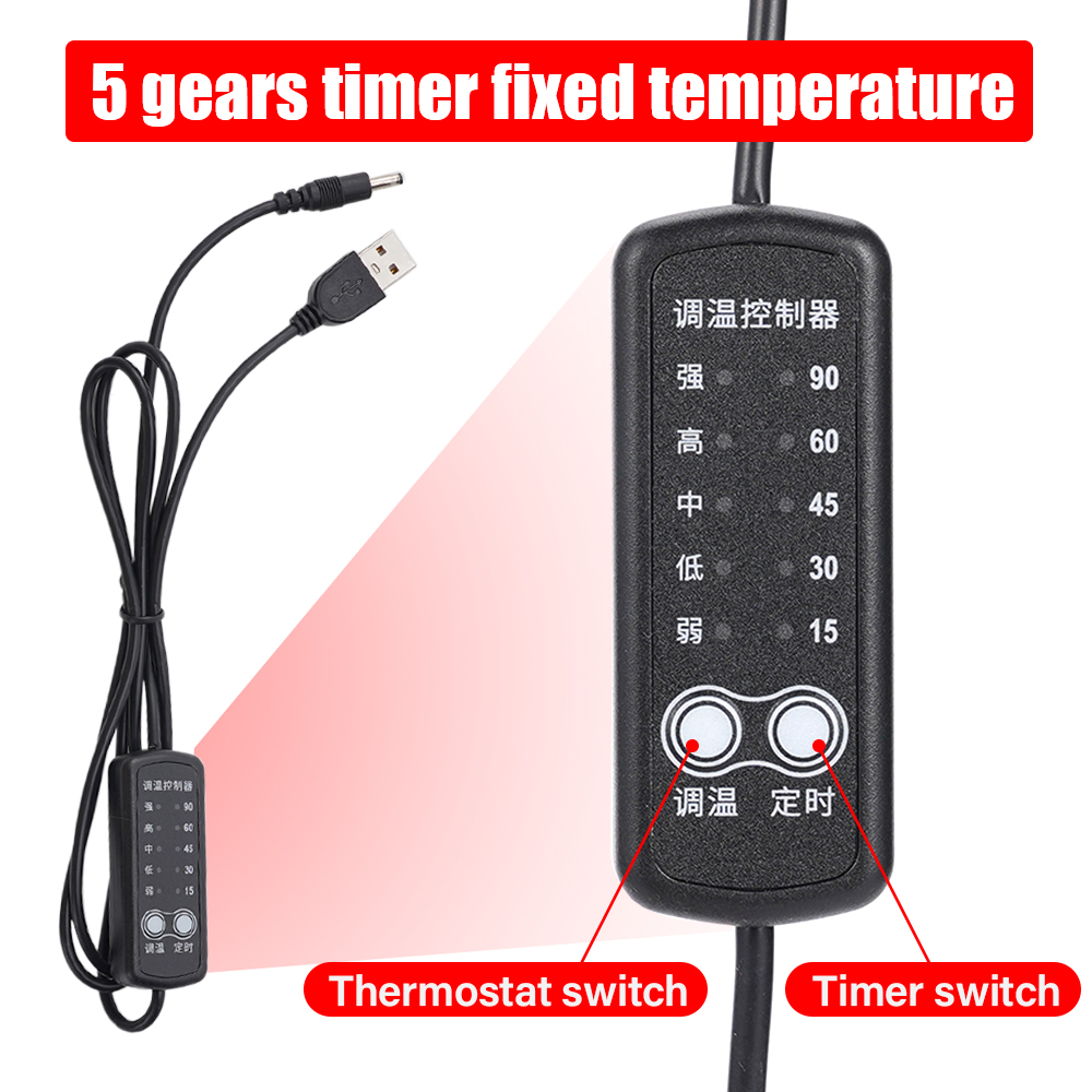 1pc 120x240mm almofada de aque - Hand Warmer Electric avaliação e preço
