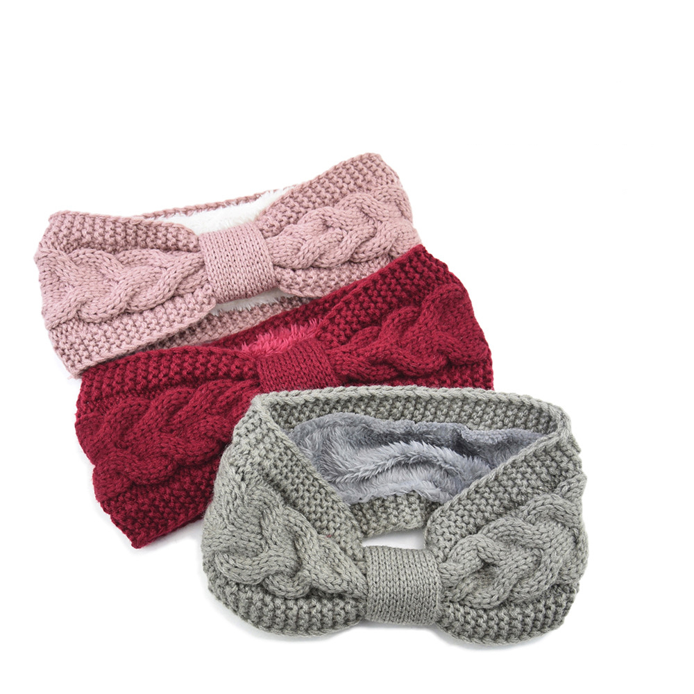Novo velo felpudo forrado head - Winter Headband Fleece avaliação e preço