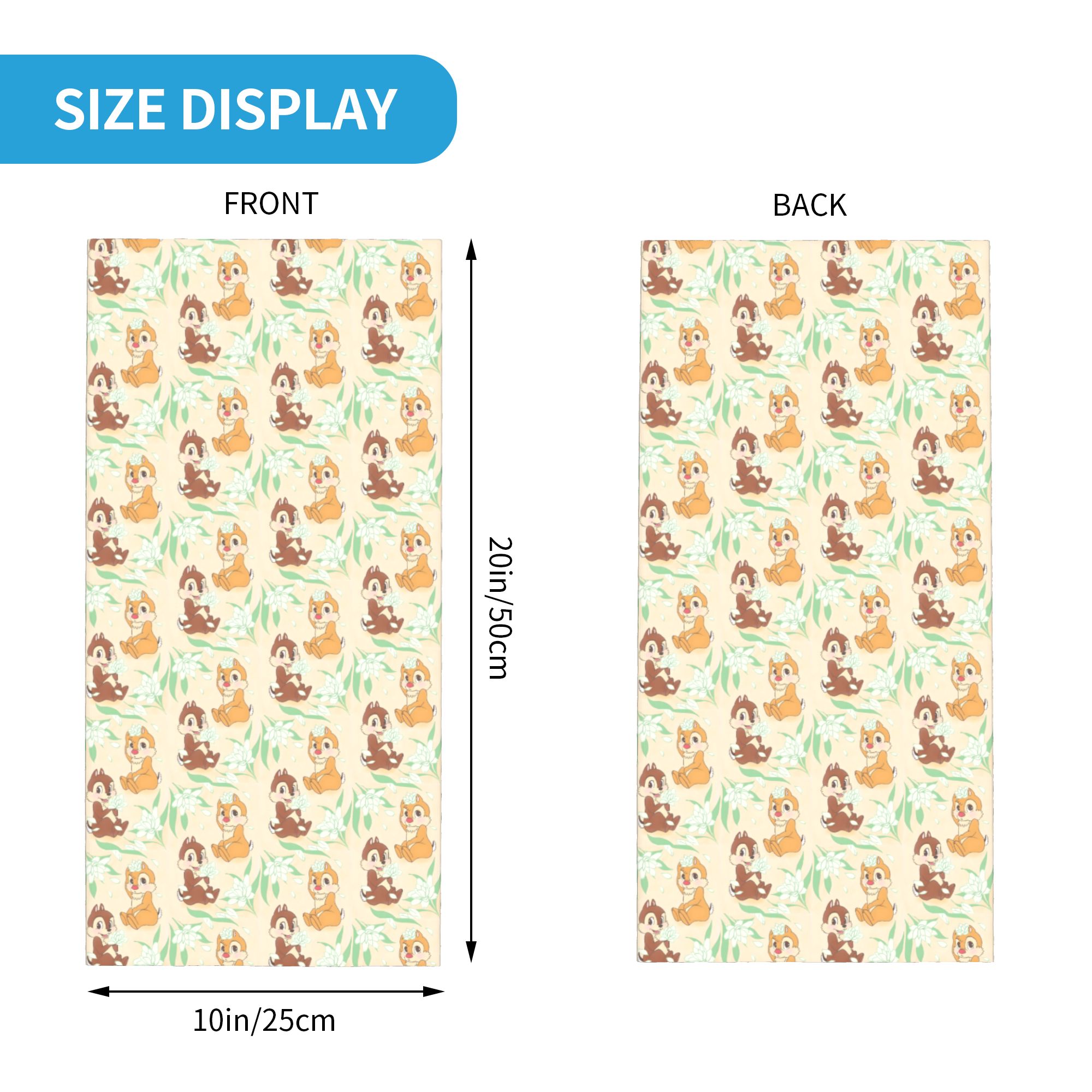 Bandana Personalizada Fofa C-C - Neck Gaiter Fleece avaliação e preço