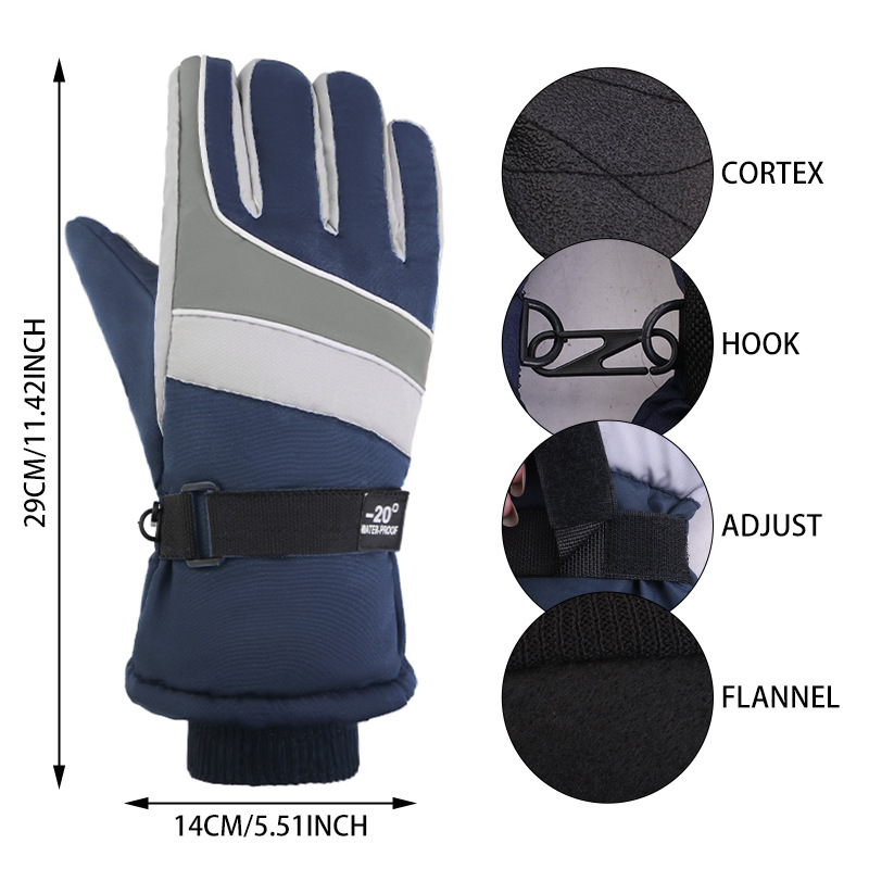 Luvas de esqui de inverno para - Snow Glove Insulated avaliação e preço