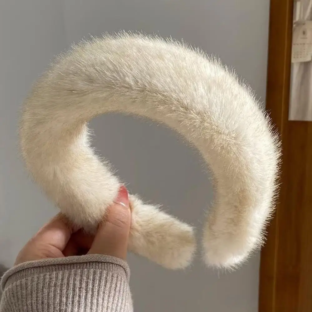 2025 outono inverno pele de vi - Winter Headband Fleece avaliação e preço