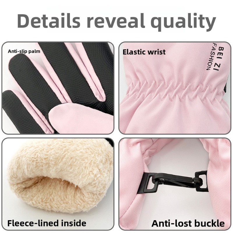 Luvas de Esqui Femininas para  - Snow Glove Insulated avaliação e preço