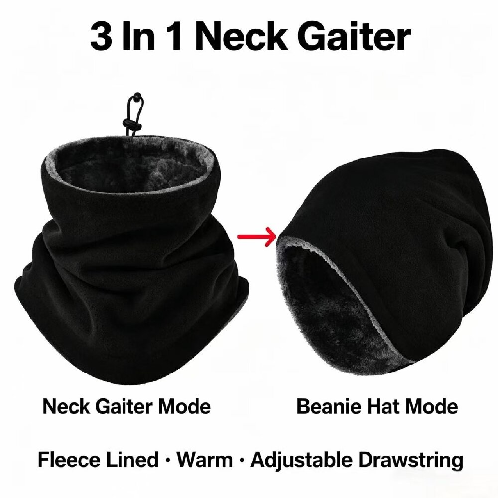 Máscara Térmica de Inverno par - Neck Gaiter Fleece avaliação e preço